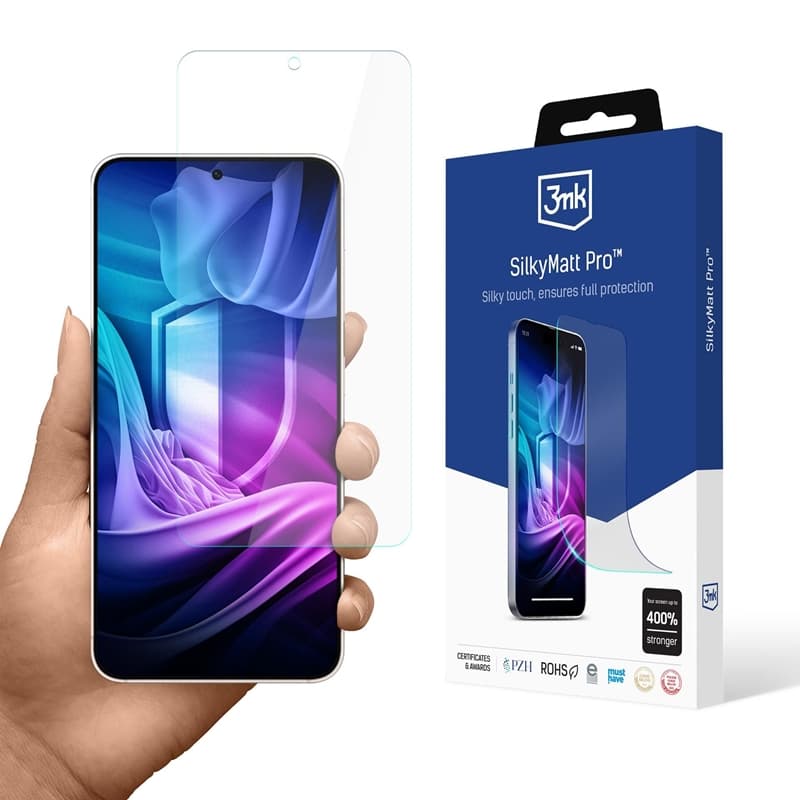 3mk Silky Matt Pro - Matte Protective Film for Samsung Galaxy S25 Edge