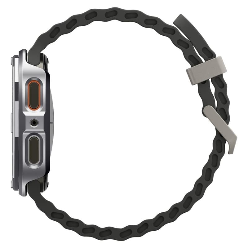 Spigen Bezel Tune Pro Pilot - Case / Protective Bezel for Samsung Galaxy Watch 8 44 mm (Silver) 6