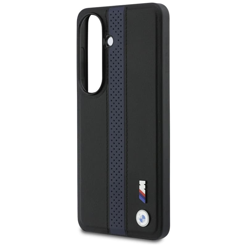 BMW M Perforated Stripe Logo MagSafe - Samsung Galaxy S26 Case (Blue) 6
