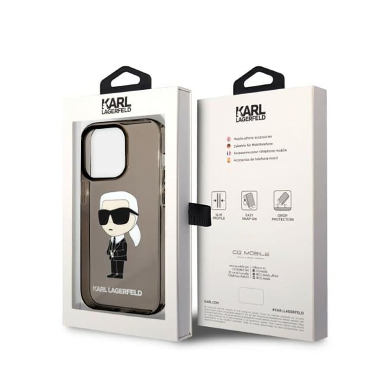 Karl Lagerfeld IML NFT Ikonik - Case for iPhone 14 Pro Max (Black) 8