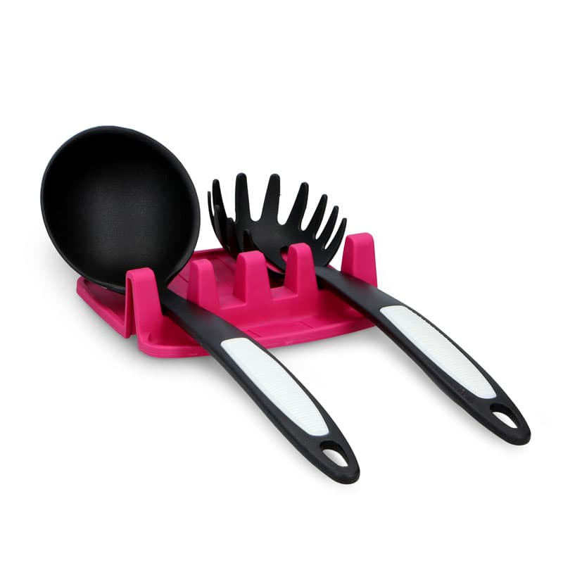 Alpina - Spoon holder / kitchen utensil holder 2 pcs (pink) 2