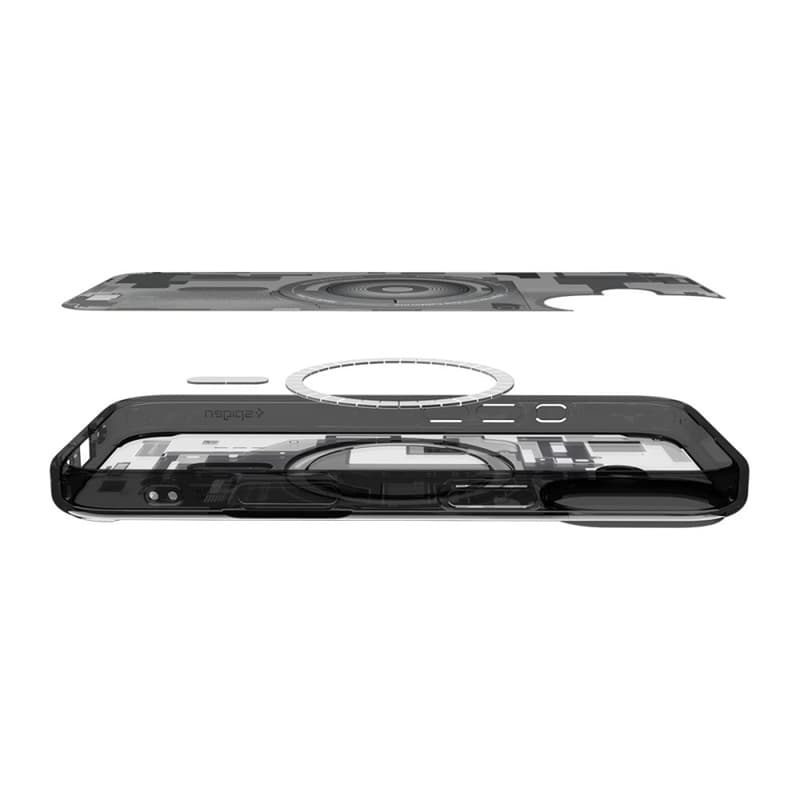 Spigen Ultra Hybrid Mag MagSafe - Case for iPhone 17 (Zero One Black)   7