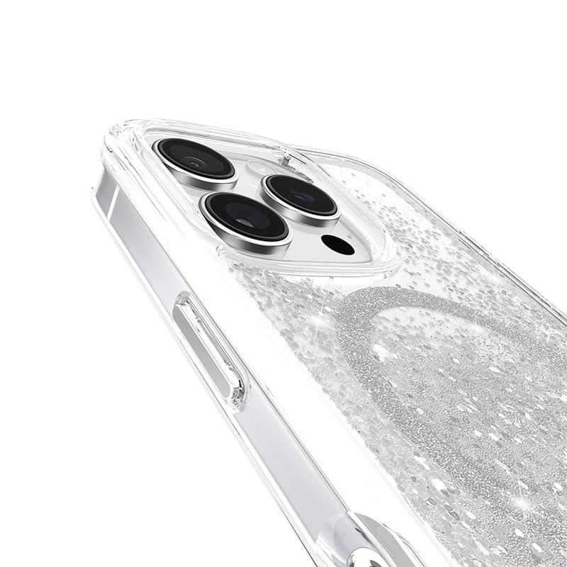 Case-Mate Waterfall MagSafe - Case for iPhone 16 Pro (Silver) 8