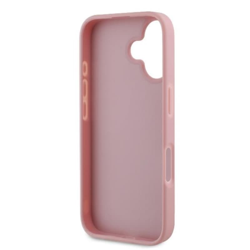 Guess Fixed Glitter Big 4G - Case for iPhone 16 Plus (pink) 7