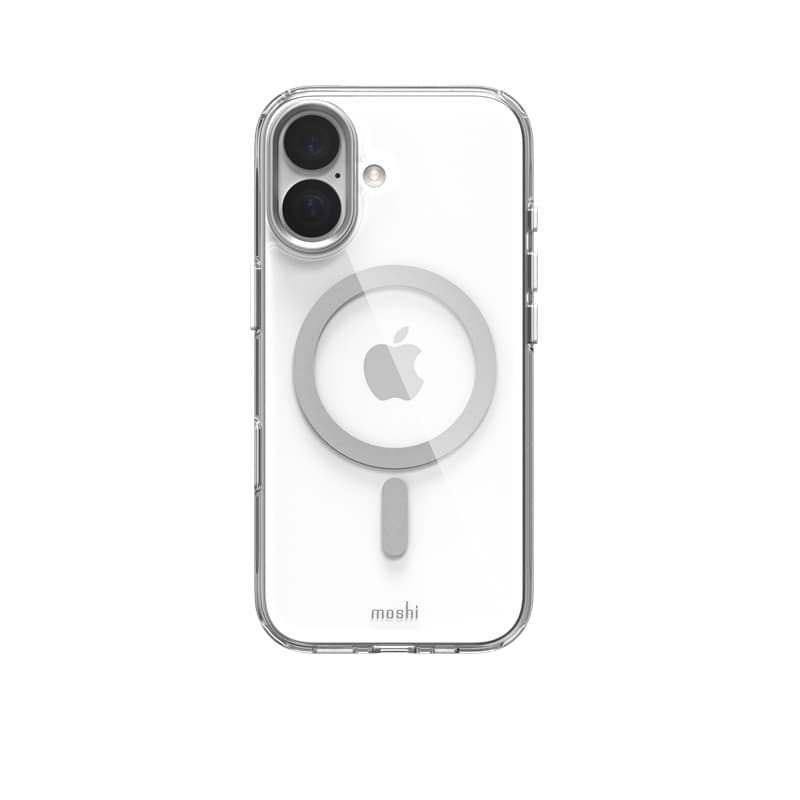 Moshi iGlaze MagSafe - Case iPhone 17 (Luna Silver) 2