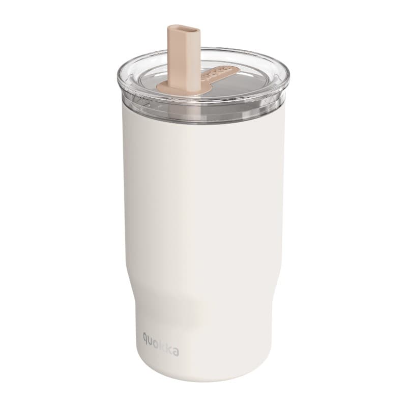 Quokka Mist - Stainless Steel Thermal Mug 720 ml with Straw (Ivory) 1
