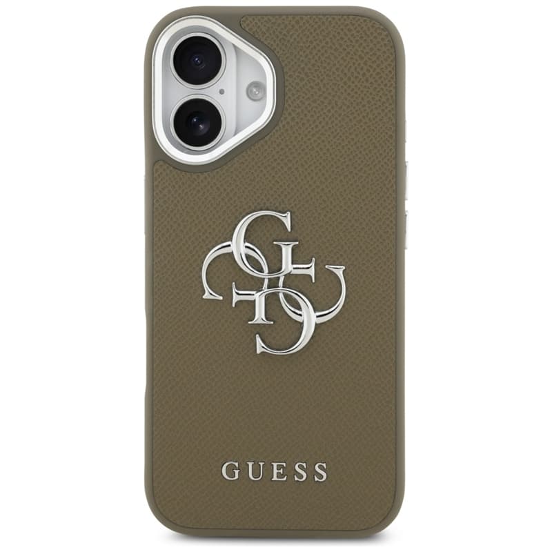 Guess Grained Big 4G Classic Logo - Case iPhone 17 (brown) 3