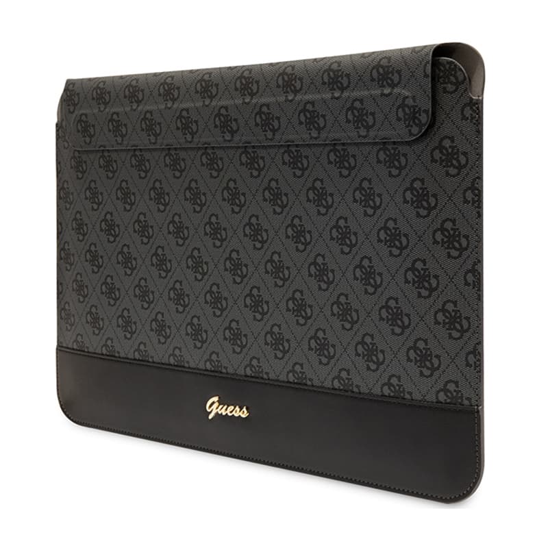 Guess 4G Stripe Metal Logo Computer Sleeve - 14" Notebook Case (Black) 2