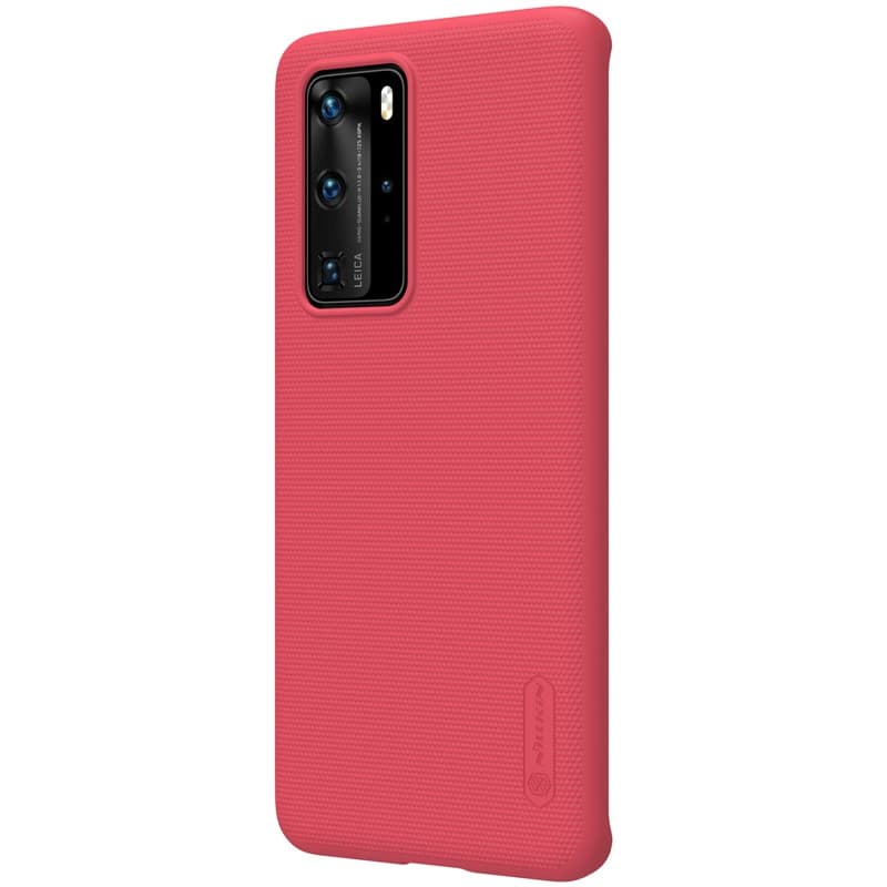 Nillkin Super Frosted Shield - Case for Huawei P40 Pro (Bright Red) 2