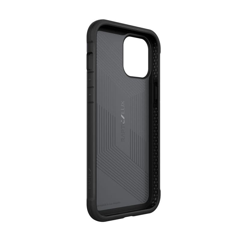 X-Doria Raptic Lux - Aluminum Case for iPhone 12 Pro Max (Drop test 3m) (Black Carbon Fiber) 6