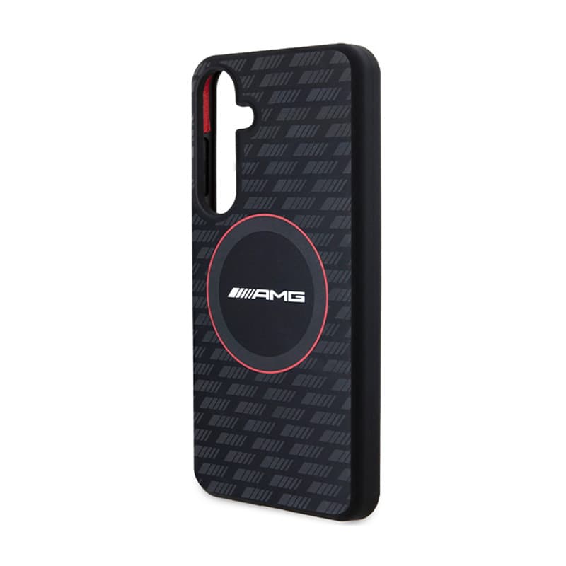 AMG Silicone Carbon Pattern MagSafe - Case for Samsung Galaxy S24 (black) 6