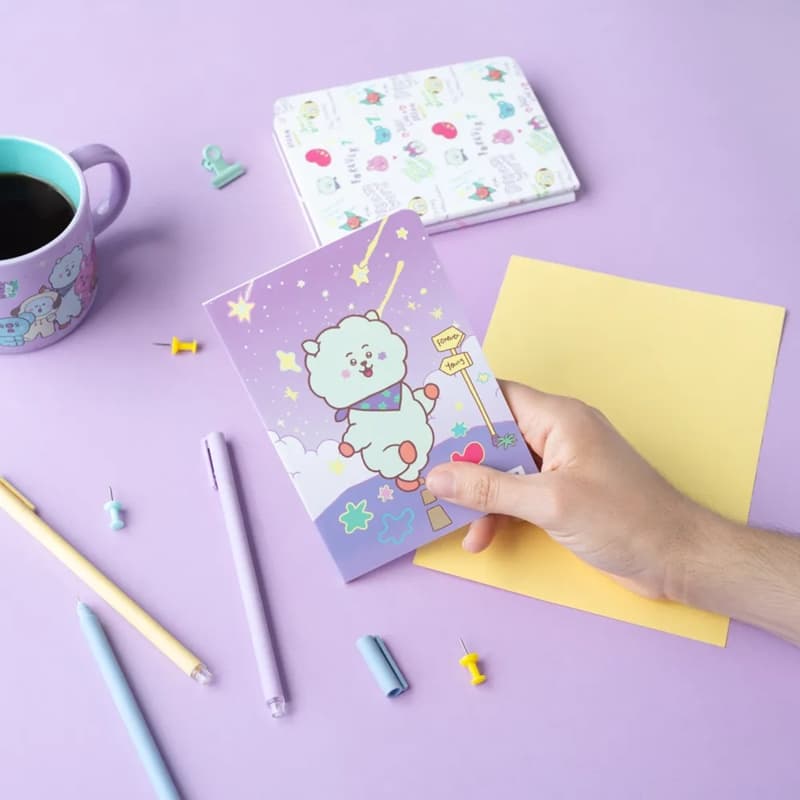 BT21 - Set of A6 RJ notebooks (3 pieces) 4