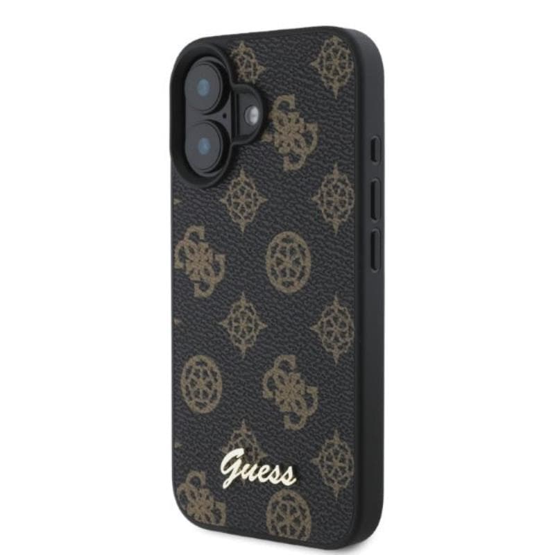 Guess Peony Script MagSafe - Case iPhone 16 (black) 2
