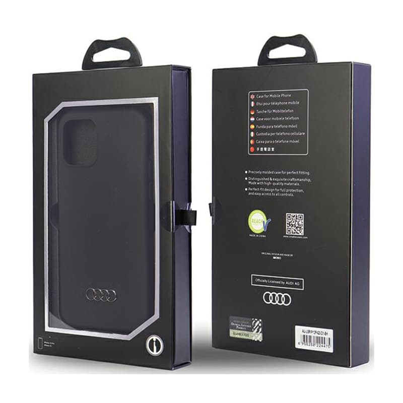 Audi Silicone Case - Case for iPhone 12 / iPhone 12 Pro (Black) 7
