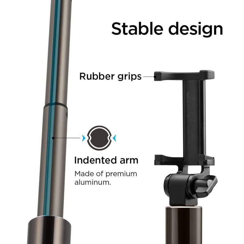 Spigen S530W - Selfie Stick Holder (Black) 4
