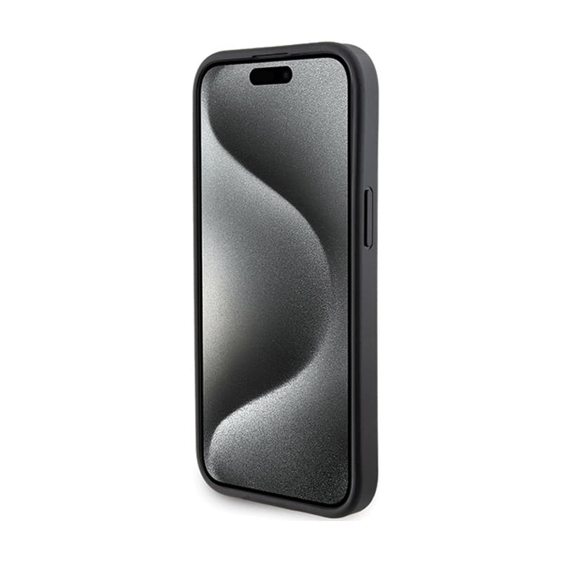 BMW Grip Stand Smooth & Carbon - Case for iPhone 15 (Black) 5