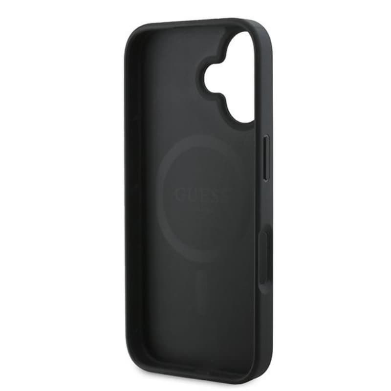Guess Peony Script MagSafe - Case for iPhone 16 Plus (black) 7