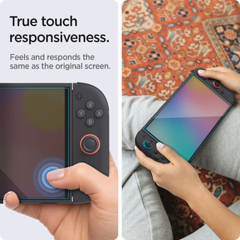 Spigen Glas.TR EZ Fit 2-Pack - Tempered Glass for Nintendo Switch 2 (2 pieces) 8