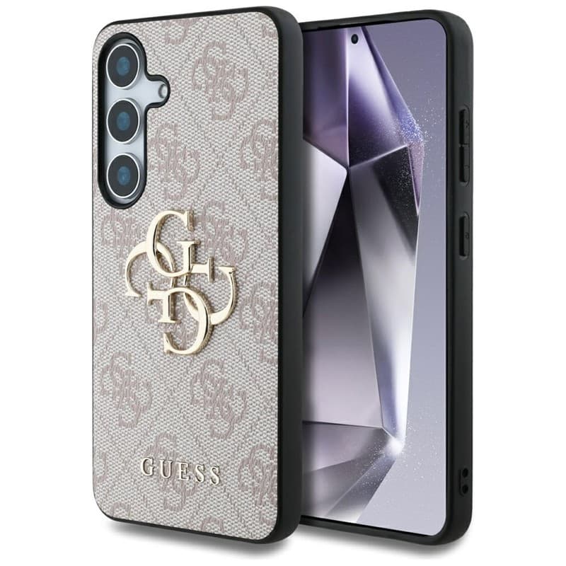 Guess Big 4G Logo Classic Logo - Case for Samsung Galaxy S25 (pink) 1