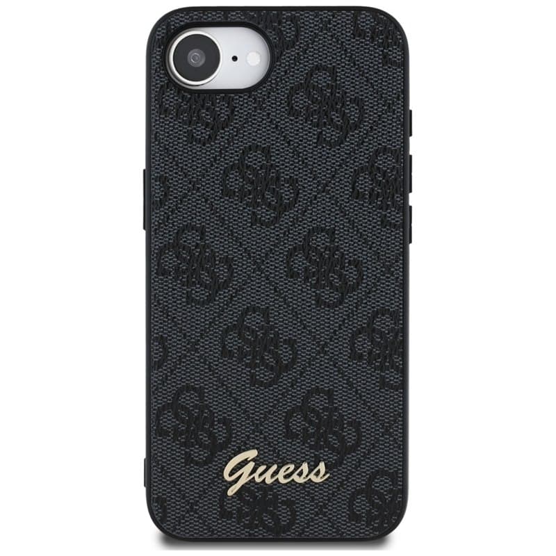 Guess 4G Script Logo MagSafe - Case for iPhone 16e (black) 3