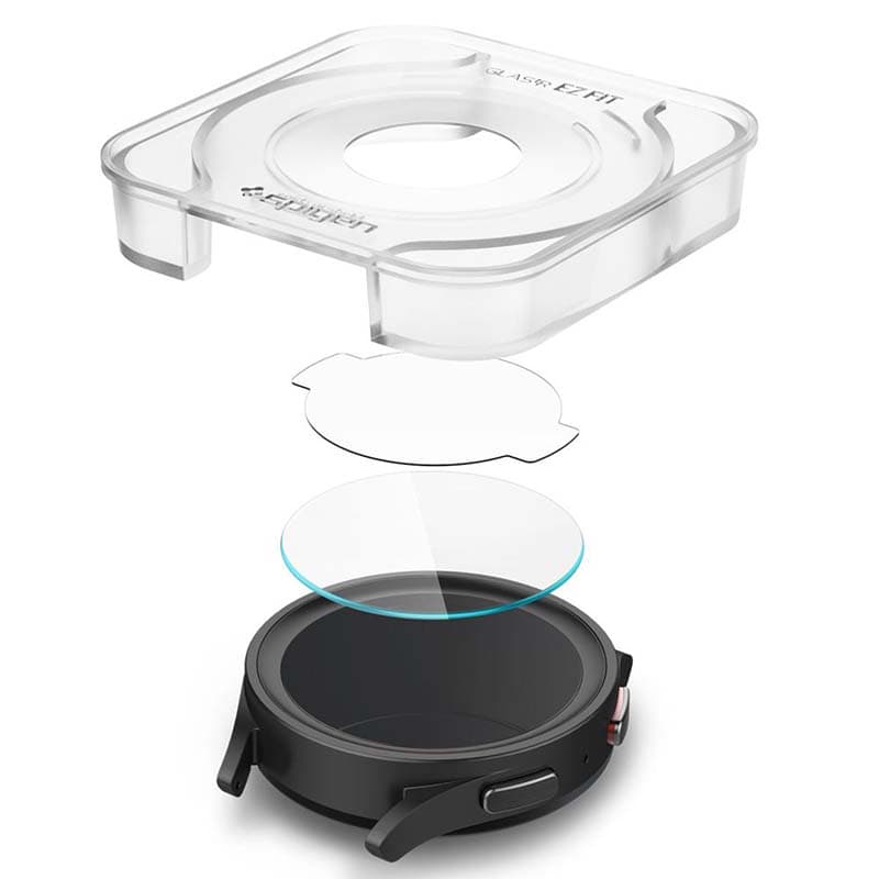 Spigen GLAS.TR EZ FIT 2-Pack - Tempered glass for Samsung Galaxy Watch 5 Pro 45 mm (2 pcs) 4
