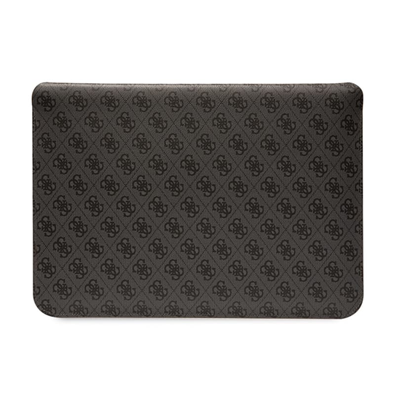 Guess 4G Stripe Metal Logo Computer Sleeve - 14" Notebook Case (Black) 3