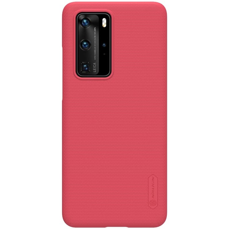 Nillkin Super Frosted Shield - Case for Huawei P40 Pro (Bright Red) 3