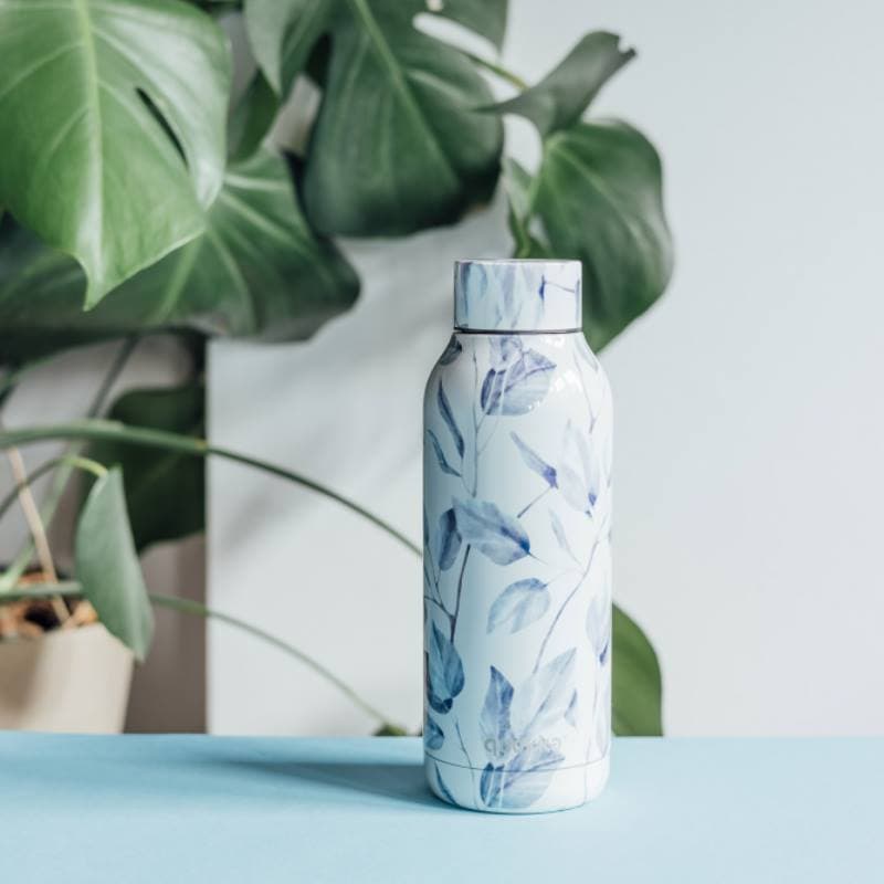 Quokka Solid - Stainless Steel Thermal Bottle 510 ml (Gray Bouquet) 4
