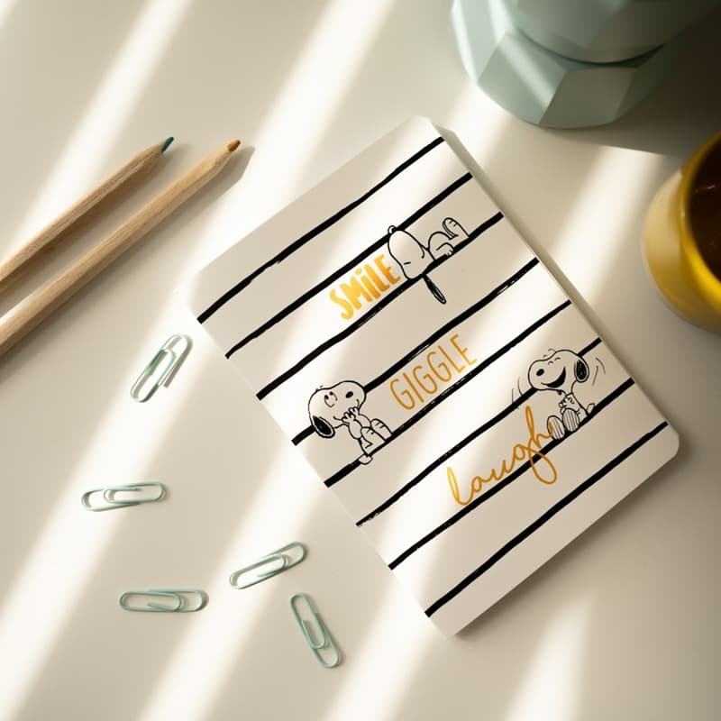 Snoopy - Set of A6 notebooks from the Lazy Days collection (3 pieces) 5