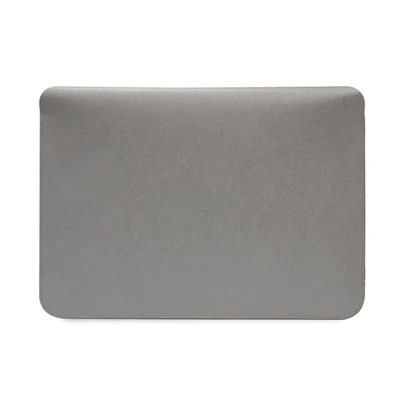 Karl Lagerfeld NFT Saffiano Karl & Choupette Sleeve - 16" Notebook Case (Silver) 3