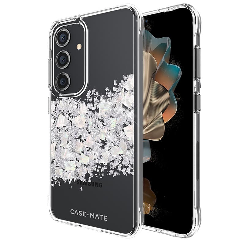 Case-Mate Karat - Samsung Galaxy S24 case decorated with mother of pearl (A Touch of Pearl) 6