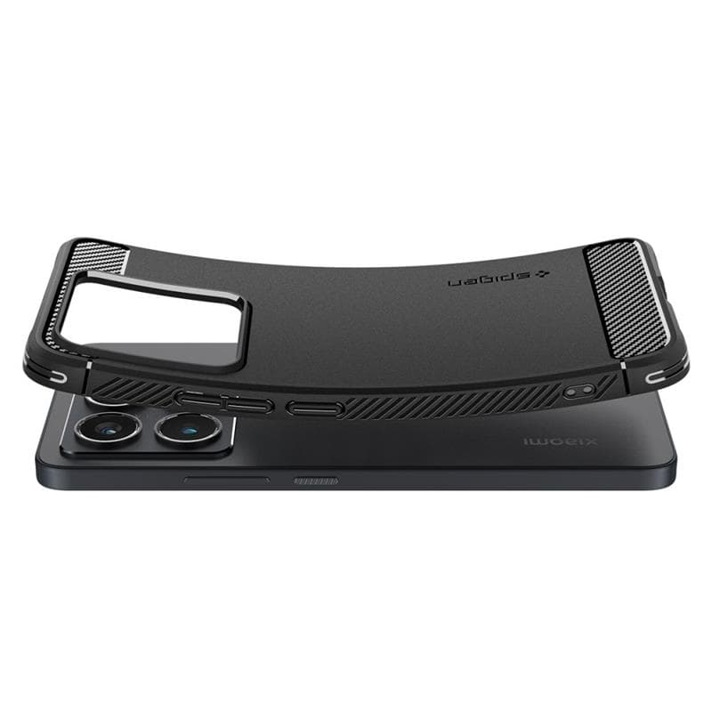 Spigen Rugged Armor - Case for Xiaomi 14T Pro (Matte Black) 5