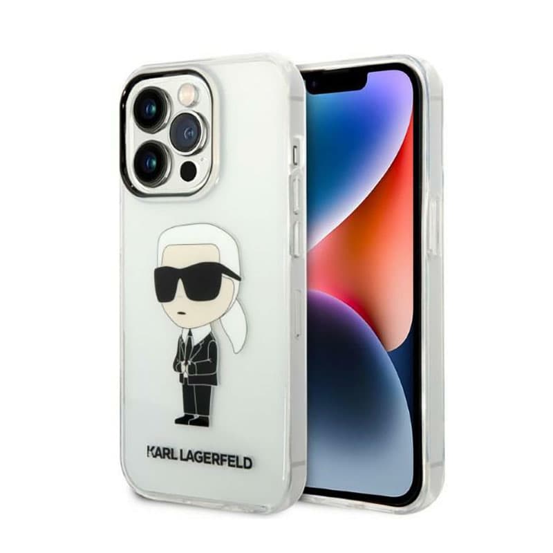 Karl Lagerfeld IML NFT Ikonik - Case for iPhone 14 Pro Max (Clear) 1