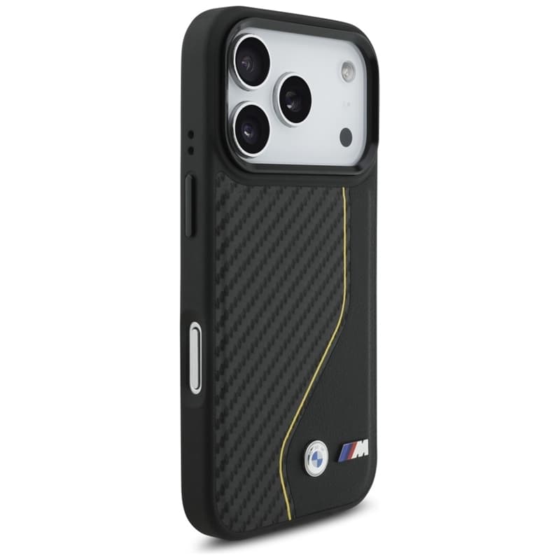 BMW M Carbon Line & Logo MagSafe - Case iPhone 17 Pro (yellow) 4