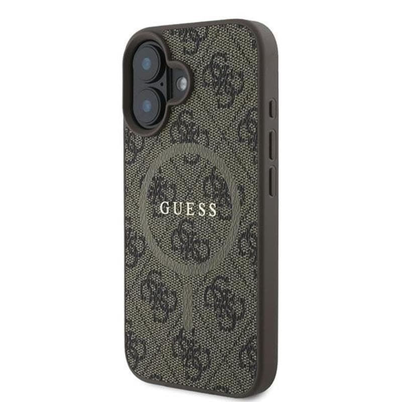 Guess 4G Ring Classic Logo MagSafe - Case iPhone 16 Plus (brown) 2