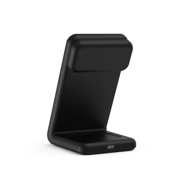 Crong MagSpot Pivot Stand - 3-in-1 Wireless Charger with MagSafe for iPhone, Apple Watch, and AirPods (Black) 8