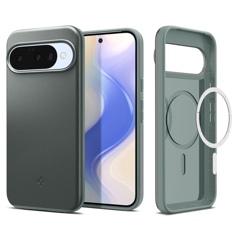 Spigen Thin Fit Mag MagSafe - Case for Google Pixel 10 / 10 Pro (Sage Green)