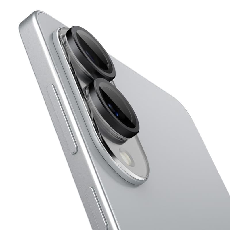 Spigen Optik Pro GLAS.TR EZ Fit Camera Protector 2-Pack - Lens Protector for Samsung Galaxy S25 Edge (2 pcs)(Black) 3