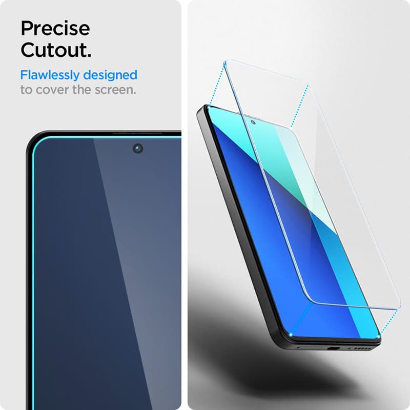Spigen Glas.TR Slim 2-Pack - Tempered glass for Xiaomi Redmi Note 13 4G / LTE (2 pieces) 6