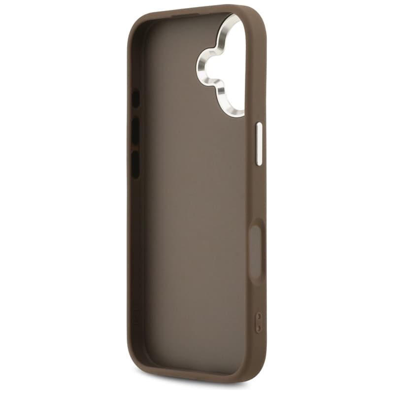 Guess 4G Big 4G Classic Logo - Case iPhone 17 (Brown / Silver) 7