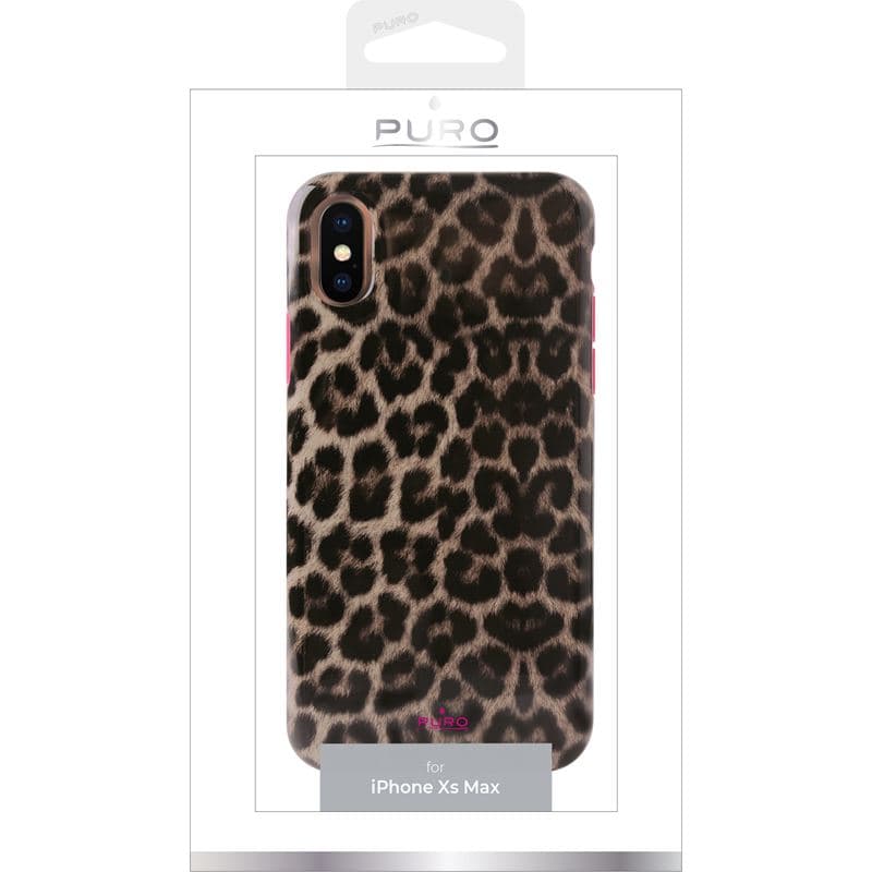 PURO Glam Leopard Cover - Case for iPhone Xs Max (Leo 2) 4