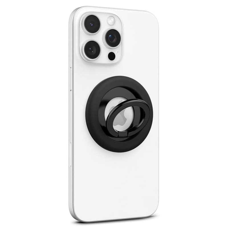 Spigen Nano Pop MagSafe Phone Ring - Finger holder with stand function (Black Sesame) 5