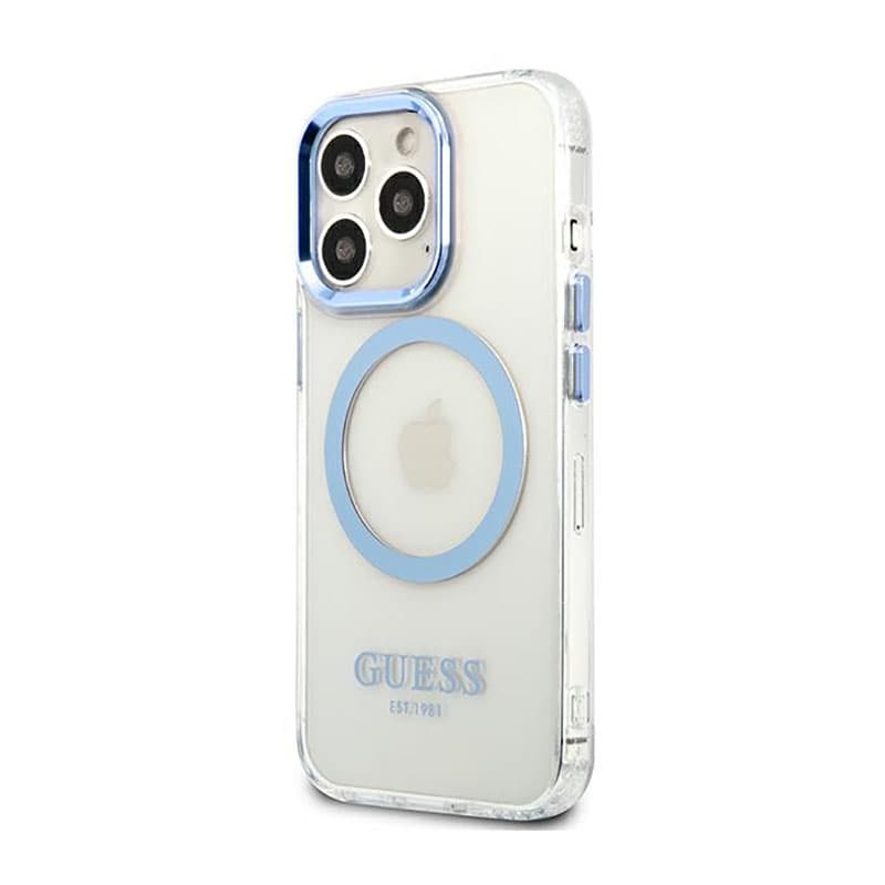 Guess Metal Outline MagSafe - Case for iPhone 13 Pro (Clear) 2