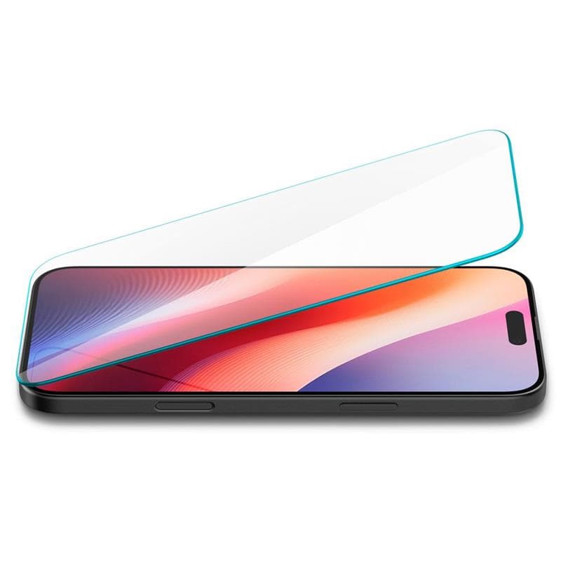Spigen Glas.TR Slim – Tempered glass for iPhone 16 / iPhone 15 3