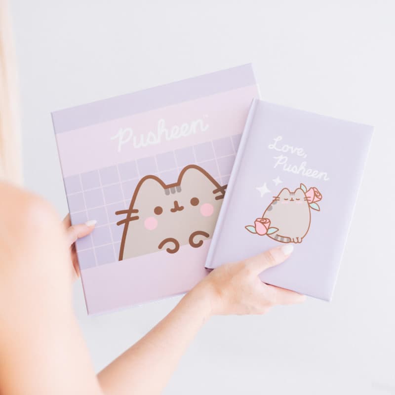 Pusheen - A5 notebook + pen set from the Moments collection 5