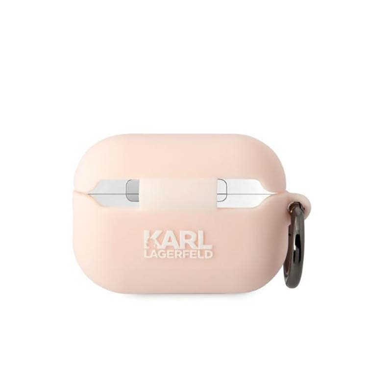 Karl Lagerfeld Silicone NFT Choupette Head 3D - AirPods Pro 2 Case (pink) 2
