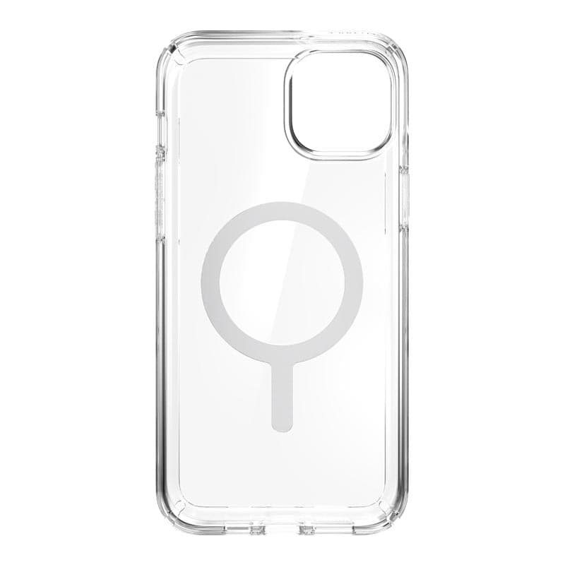 Speck Gemshell + MagSafe - Case for iPhone 15 Plus / iPhone 14 Plus with MICROBAN coating (Clear) 5