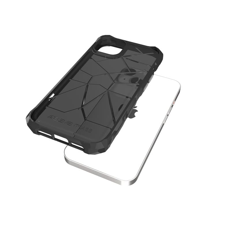 Element Case Special Ops X5 - Case for iPhone 14 Plus (Mil-Spec Drop Protection) (Smoke/Black) 6