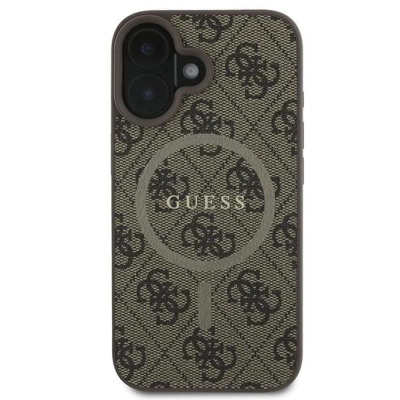 Guess 4G Ring Classic Logo MagSafe - Case iPhone 16 Plus (brown) 3