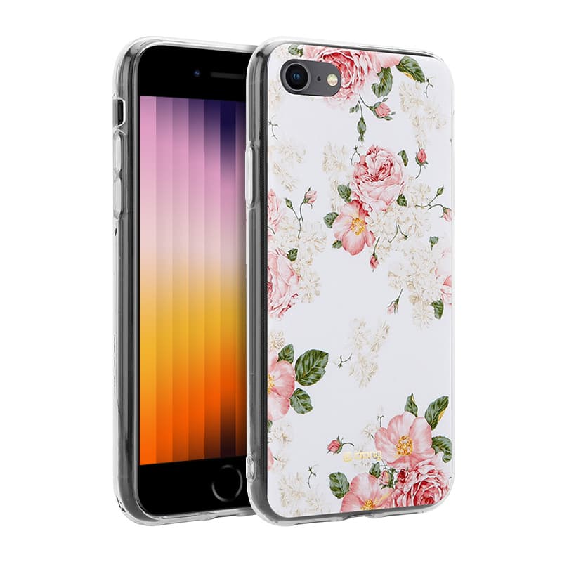 Crong Flower Case – iPhone SE (2022/2020) / 8 / 7 Case (Pattern 02)